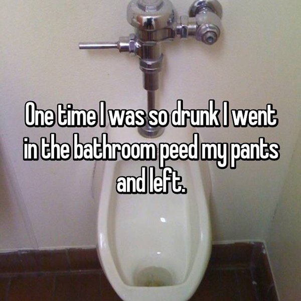 Funny Things That People Did Whilst Drunk toilet accident