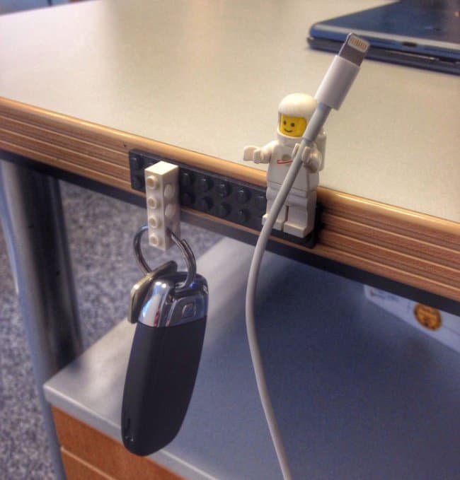 Ideas For Using Everyday Items In Different Ways lego key holder