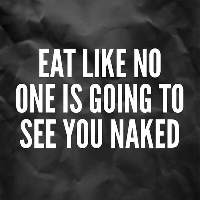 Instagram Account Shares Uninspirational Quotes no one is going to see you naked
