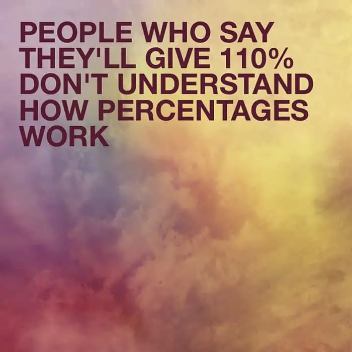 Instagram Account Shares Uninspirational Quotes percentages
