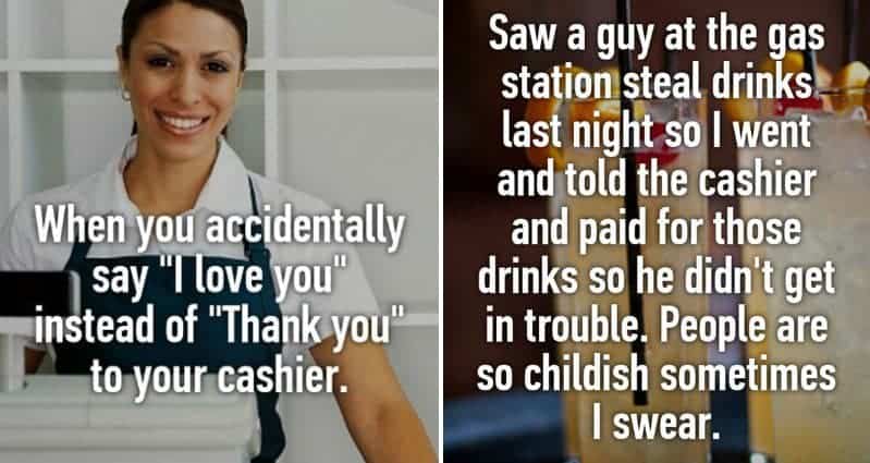 Interactions Between Customers And Cashiers
