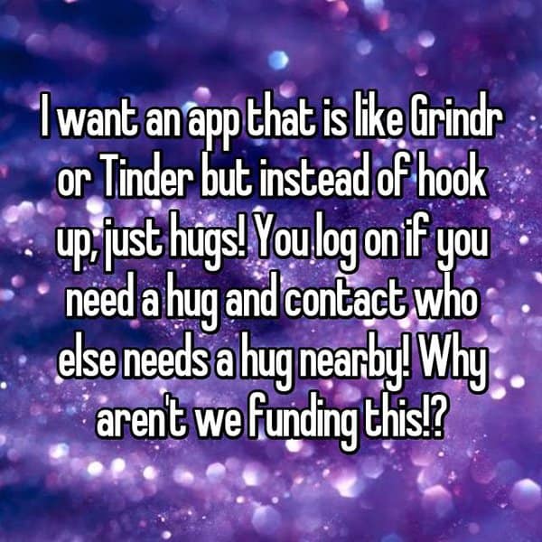 Interesting App Ideas hugs