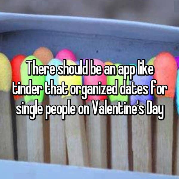 Interesting App Ideas single people on valentines day