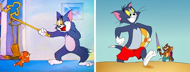 Logic Does Not Exist In Animation tom and jerry wear clothes