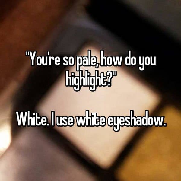 Make Up Tips And Tricks white eyeshadow