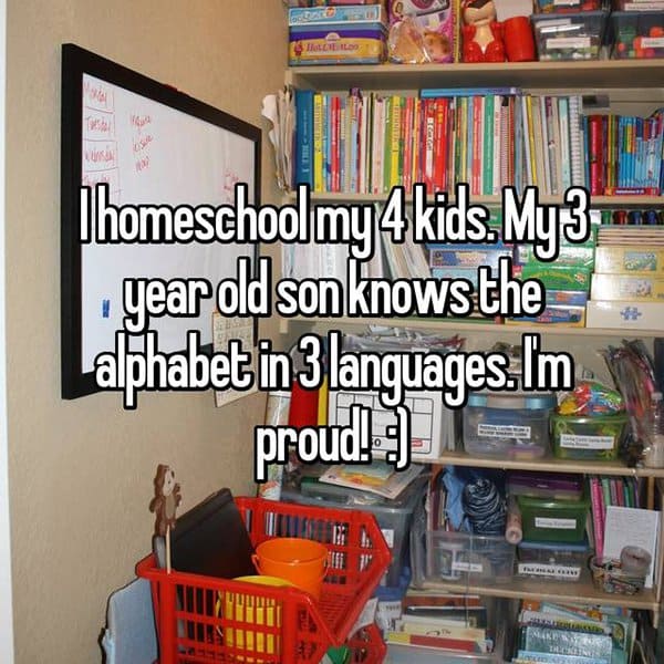 Opinions On Homeschooling im proud