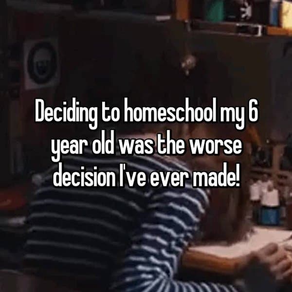 Opinions On Homeschooling worse decision