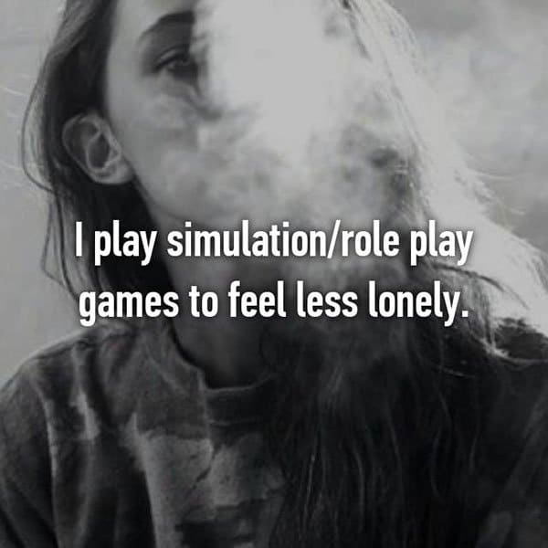 People Share The Things They Do To Feel Less Alone role play games