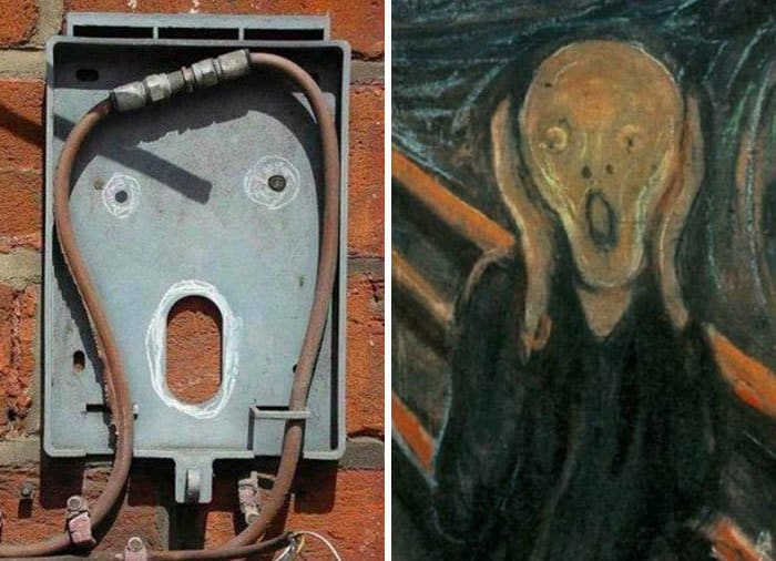 Pop Culture Icons In Disguise electric cable scream