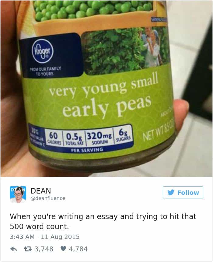 Posts About College very young small early peas