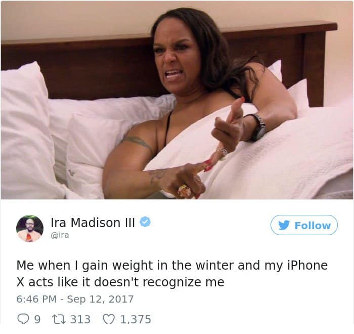 Reactions To The New iPhone X put on weight