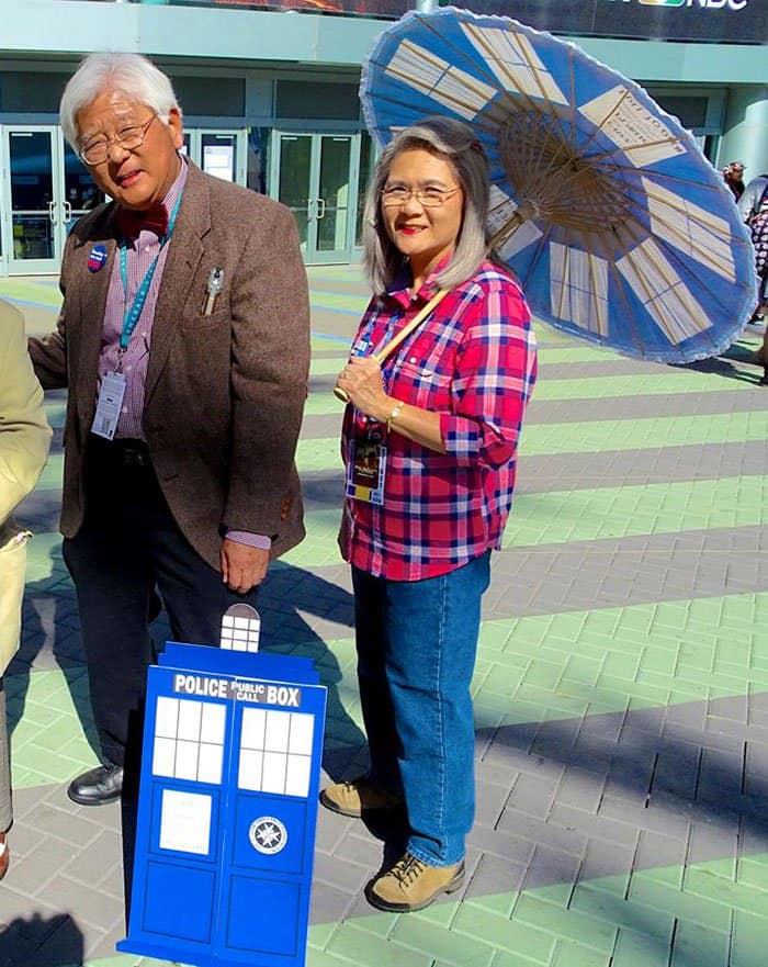 Retired Couple Wins The Internet With Their Cosplay Skills doctor who amy pond