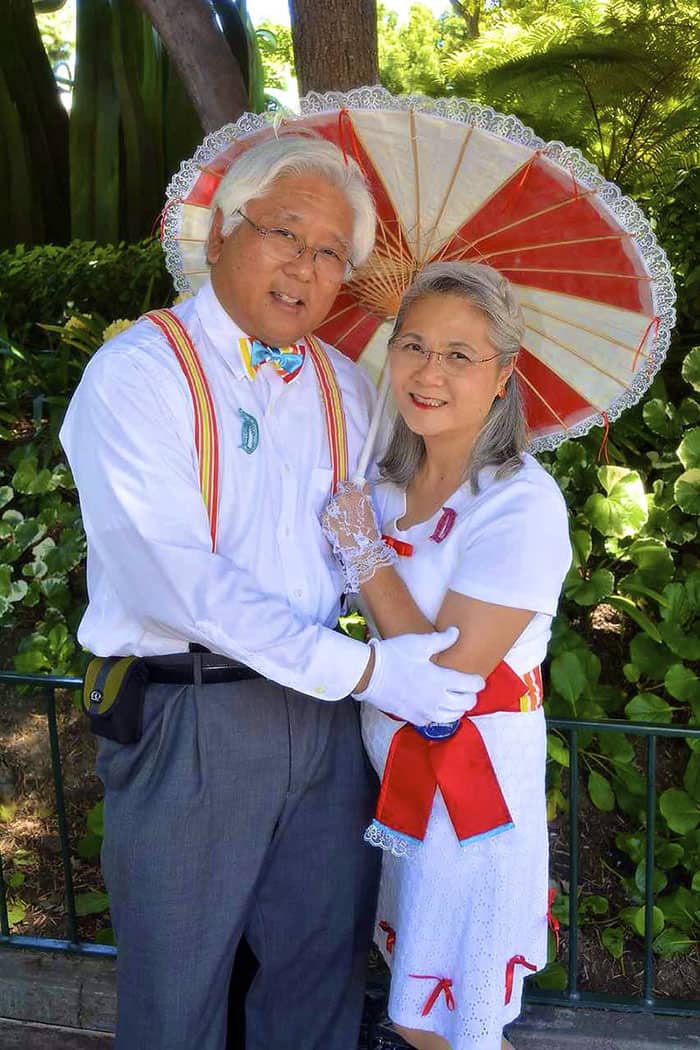 Retired Couple Wins The Internet With Their Cosplay Skills mary poppins and bert