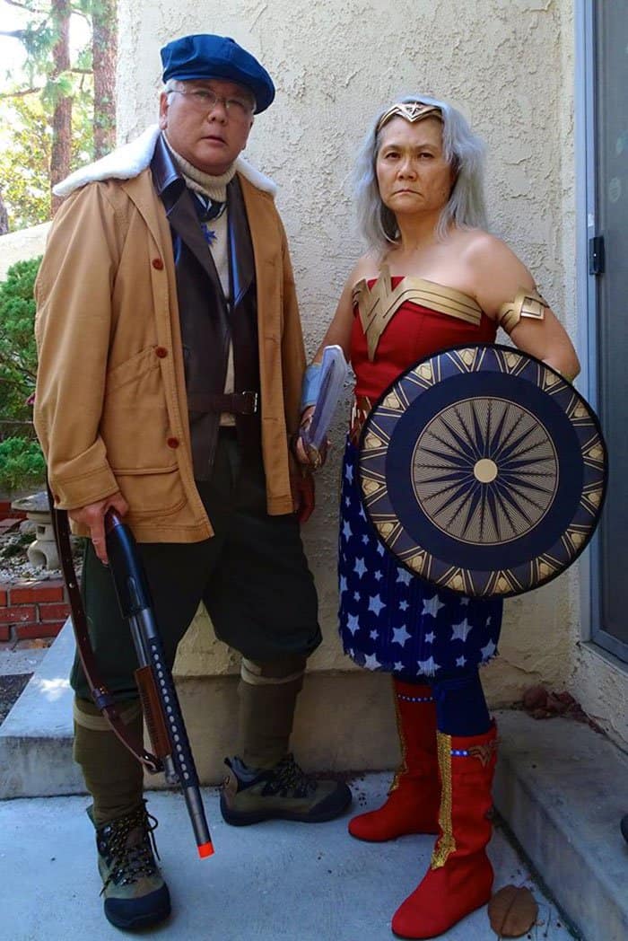 Retired Couple Wins The Internet With Their Cosplay Skills wonder woman