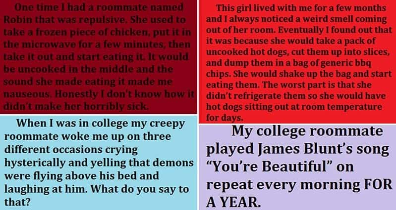 Roommate Horror Stories That Will Put You Off House Sharing For Life