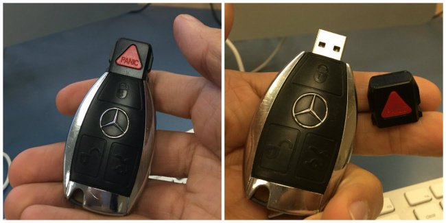 Shouldn't Trust Everything You See mercedes usb stick