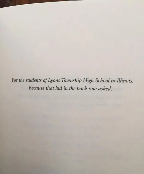 book dedication examples thesis