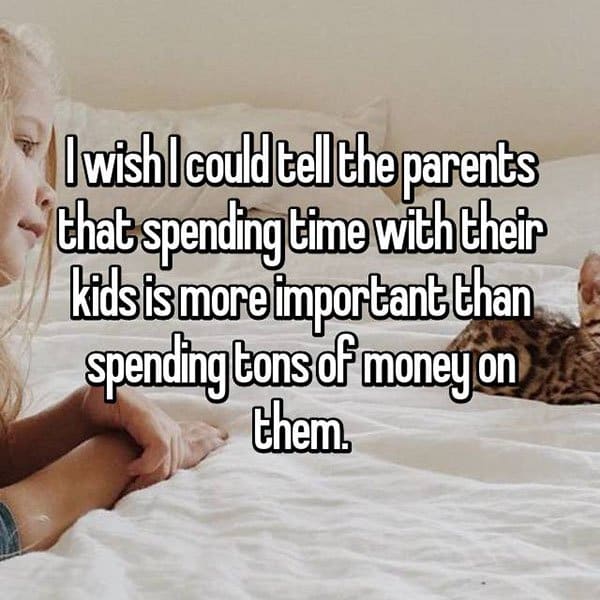 Things That Teachers Wish Parents Would Accept spending time