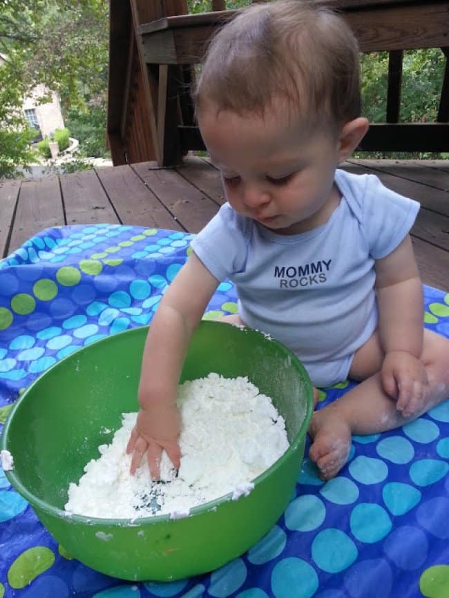 Ways To Keep Your Kids Entertained make your own snow