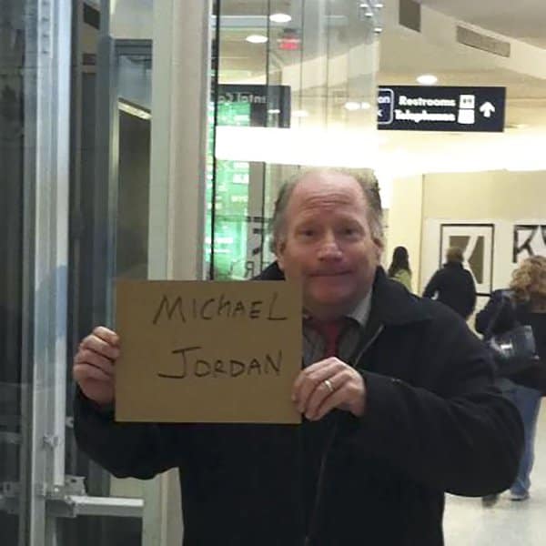 Airport Pick Up Signs michael jordan