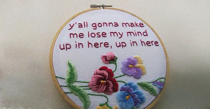 Amusing Cross Stitches lose my mind