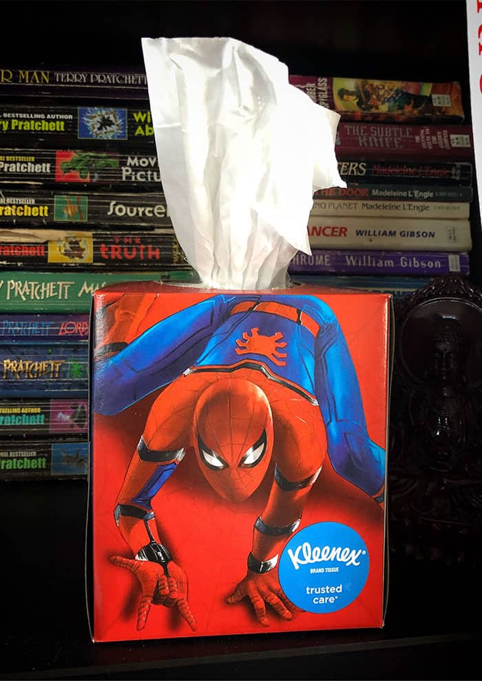 Amusing Epic Design Fails spiderman tissues