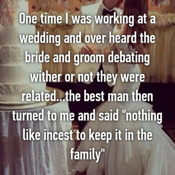 Awkward Wedding Incidents related