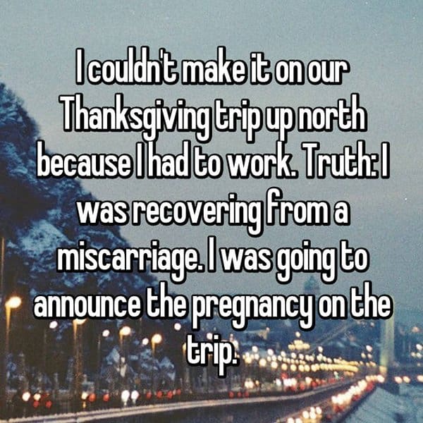 Biggest Lies Kids Told Their Parents miscarriage