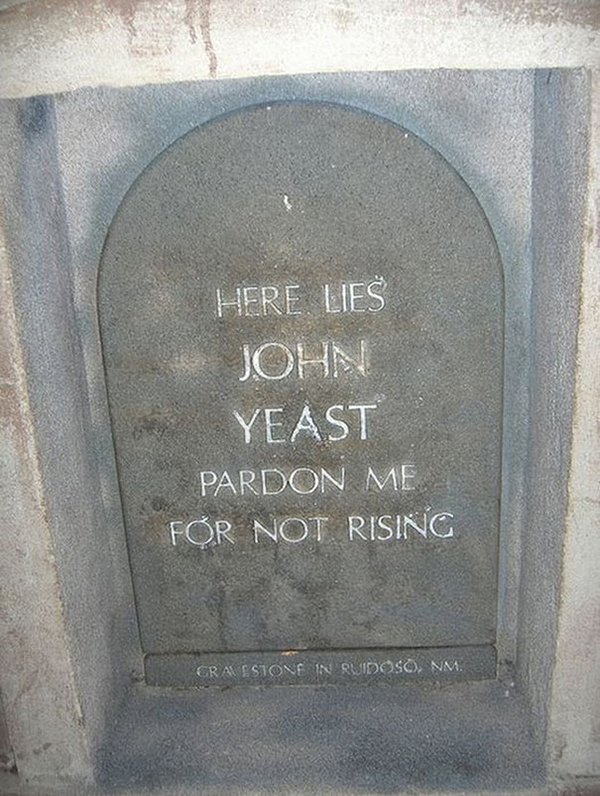 Brilliant Tombstones pardon me for not rising