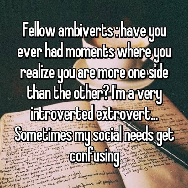 Confessions From Ambiverts more one than the other