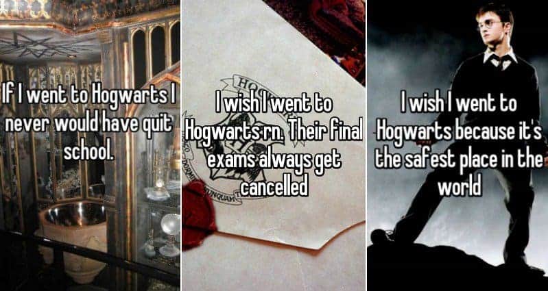 Confessions From People Who Wish They Had Gone To Hogwarts