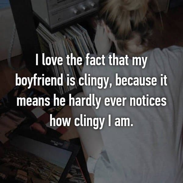 Dating Someone Who Is Clingy never notices