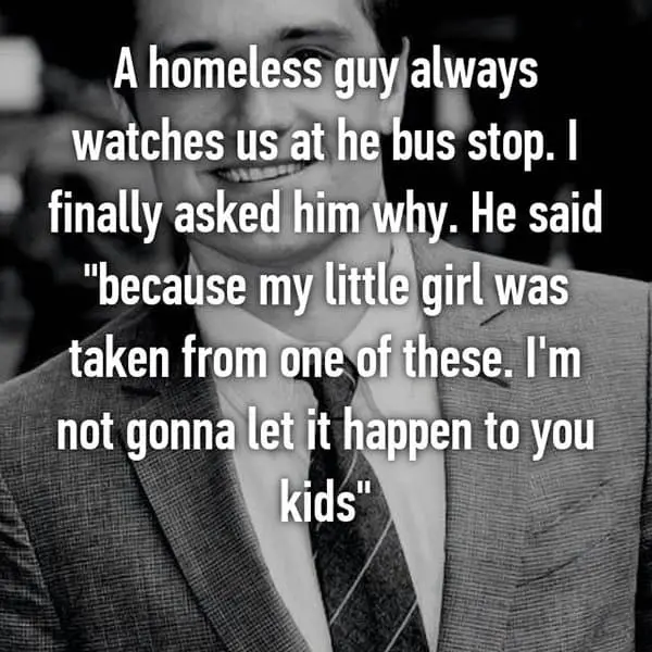 Encounters That Happened At Bus Stops homeless guy