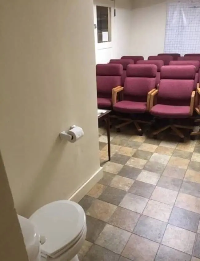 Epic Fails toilet with seats