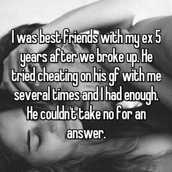 Friends With Their Exes tried cheating