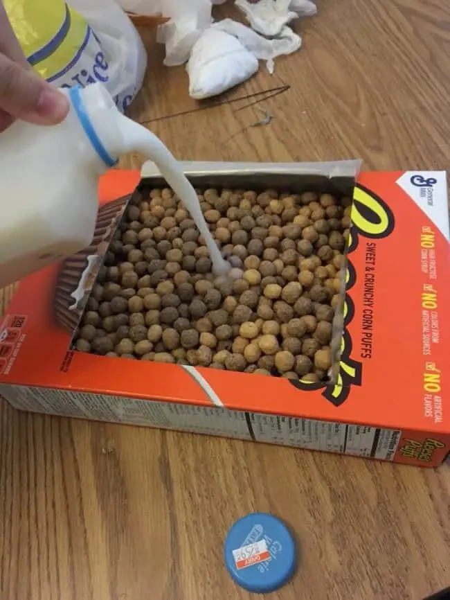 Genius People milk in box