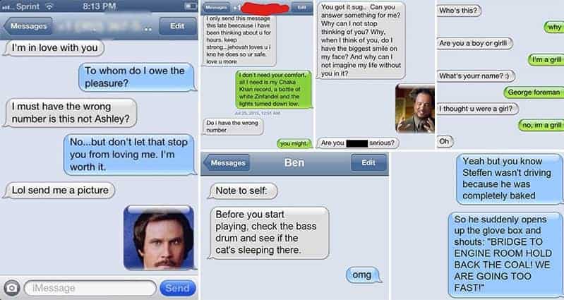 Hilarious Text Message Conversations