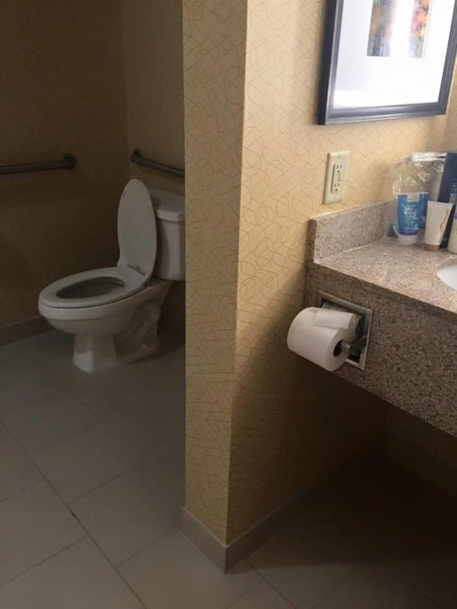 Occasions Where Designers Messed Up toilet roll far away