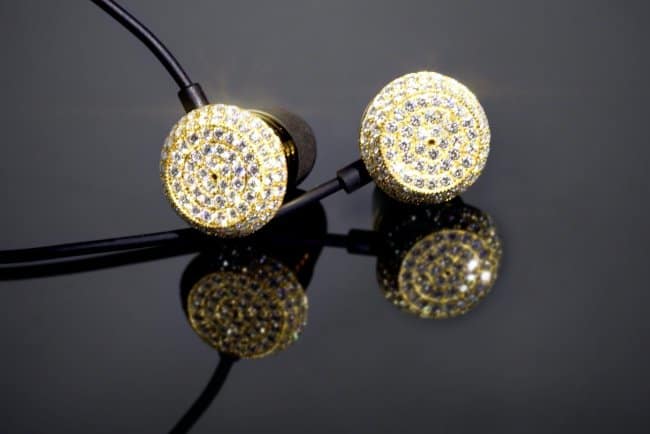 Outrageously Expensive Items gold earphones