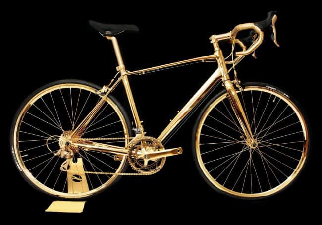 Outrageously Expensive Items golden bike