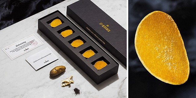 Outrageously Expensive Items stainless potato chips