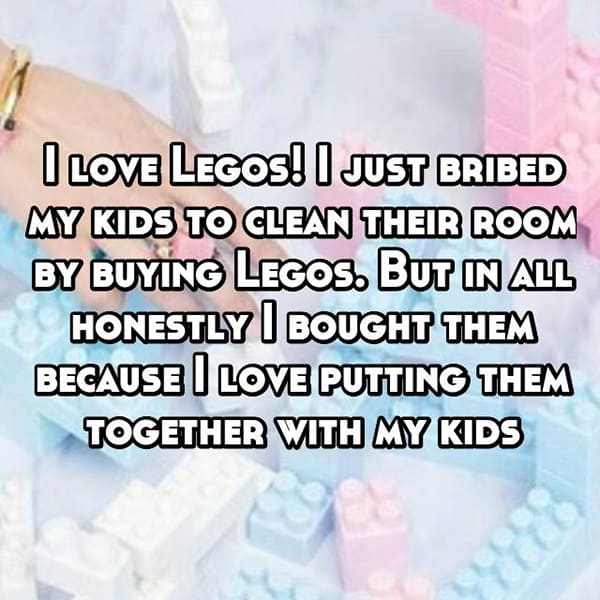Parents Confess The Bribes They Use legos