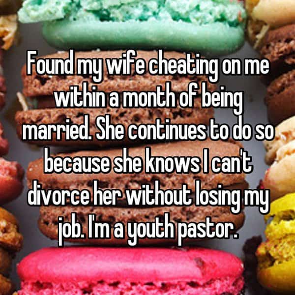 People Reveal Why They Want To Divorce cheating