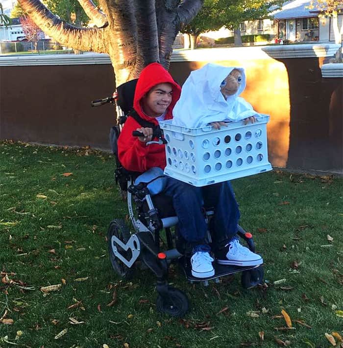 People With Disabilities Won Halloween elliott and et