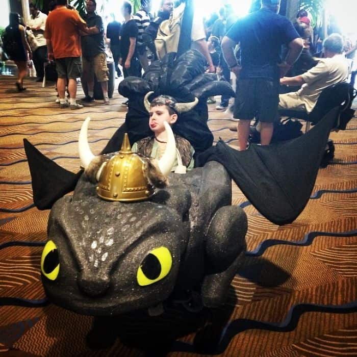 People With Disabilities Won Halloween how to train your dragon