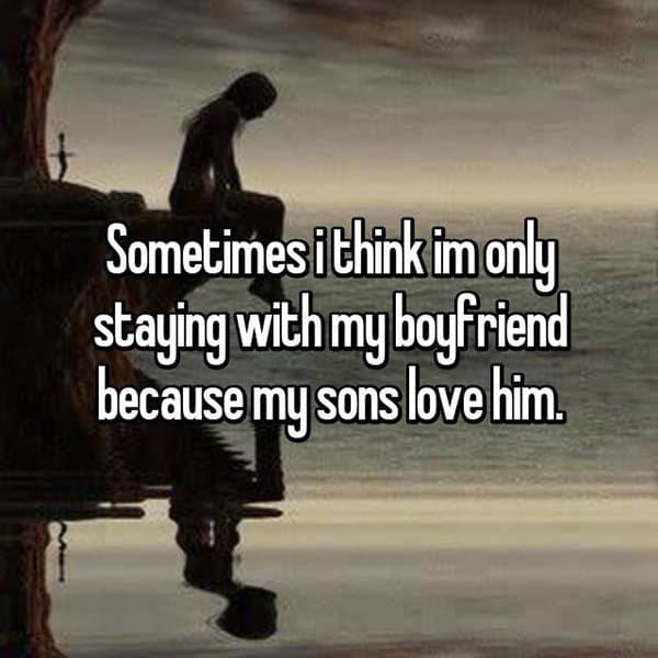 Relationship Doubts sons love him