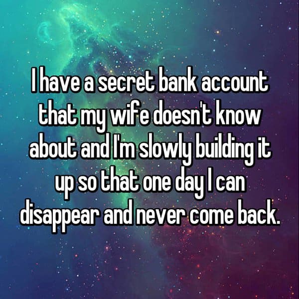Secret Bank Accounts disappear