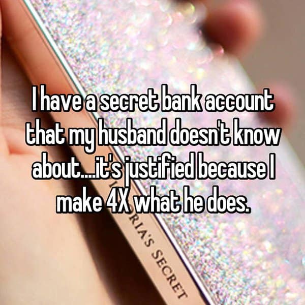 Secret Bank Accounts its justified