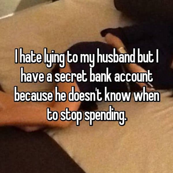 Secret Bank Accounts stop spending