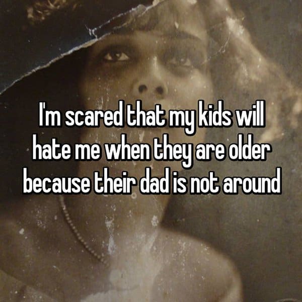 Secret Fears Parents Have dad is not around